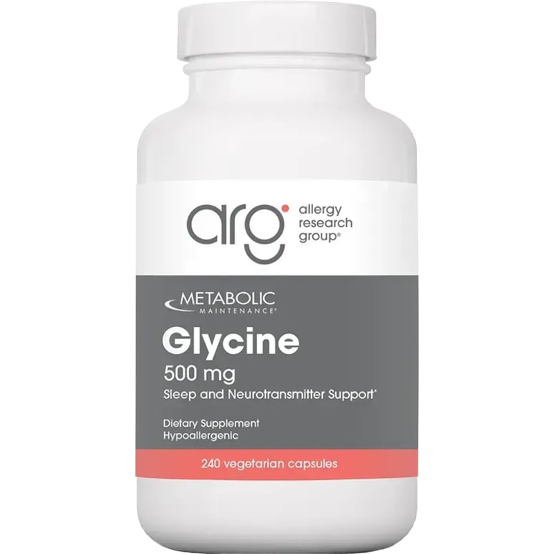 Glycine 500mg - 240 capsules