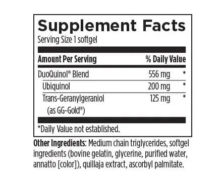 CoQnol, 200mg, 60 softgels