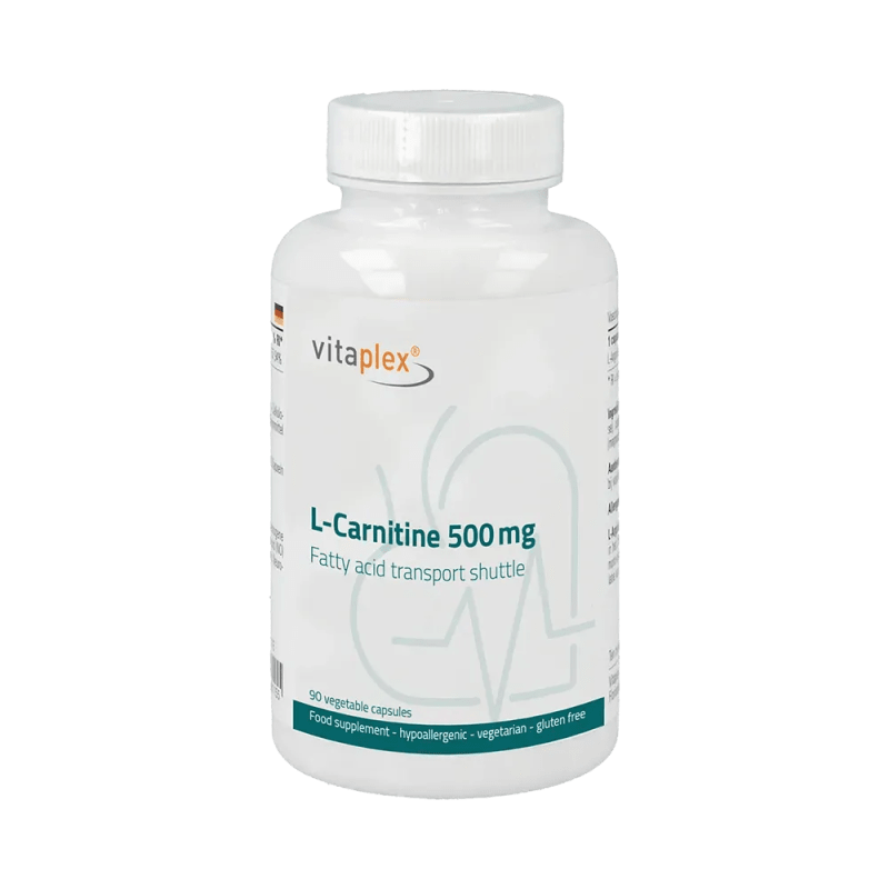 L-Carnitine 500mg, 90 Caps