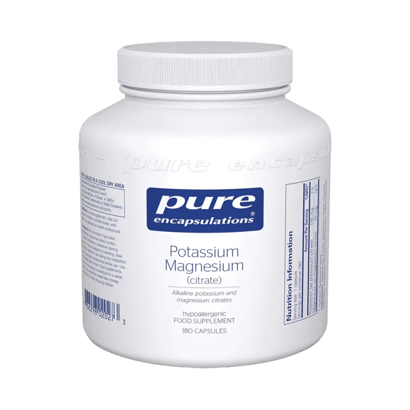Potassium Magnesium (citrate) - 180 capsules