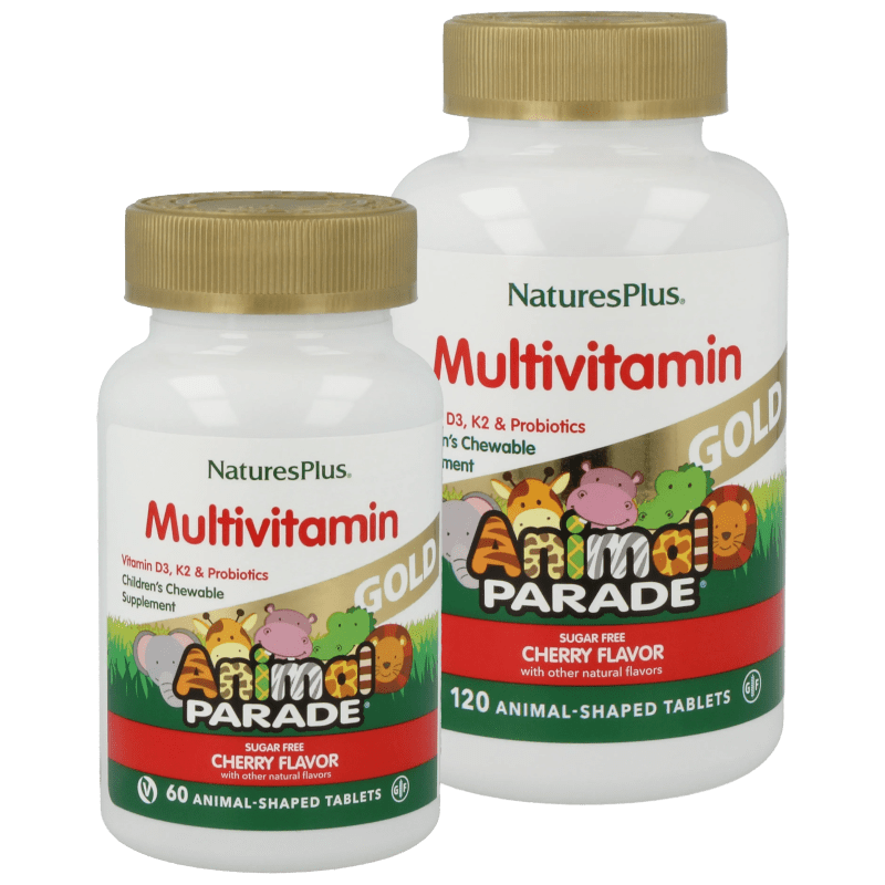 Animal Parade® GOLD Multivitamin Cherry - 60 Lozenges