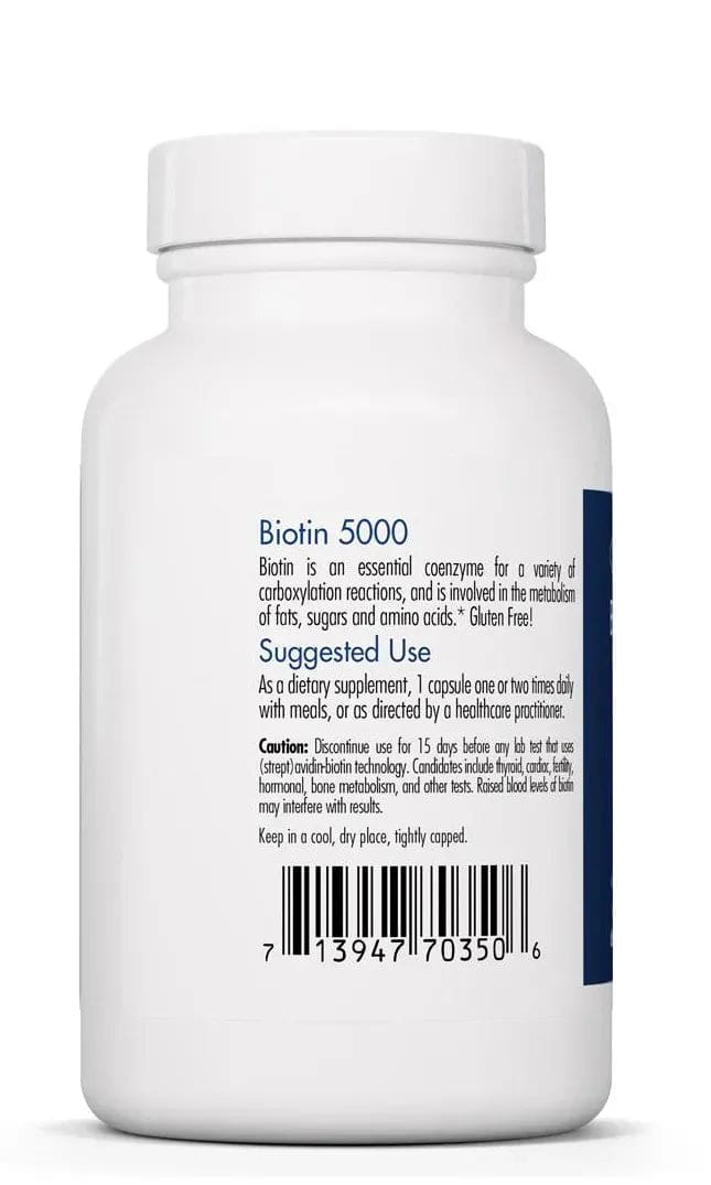Biotin 5000 - 60 capsules