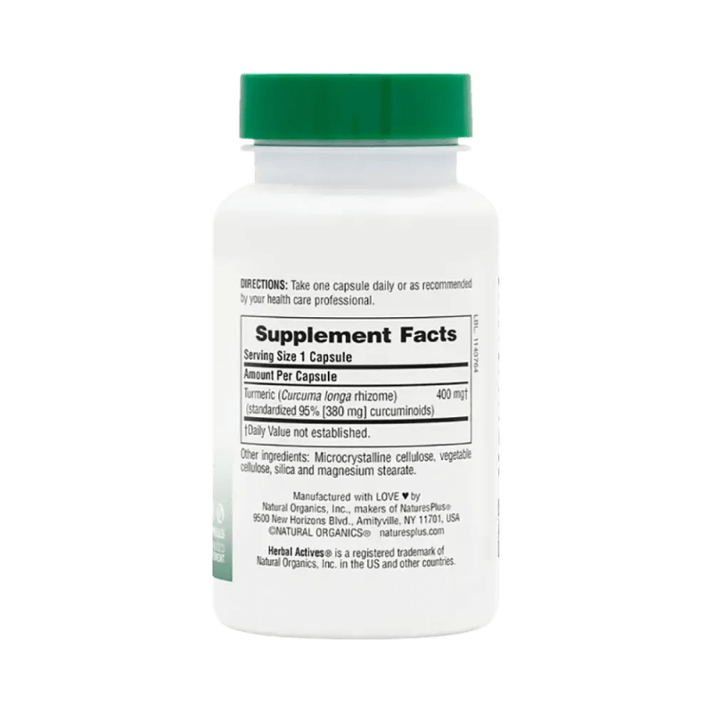 Herbal Actives Turmeric - 60 capsules