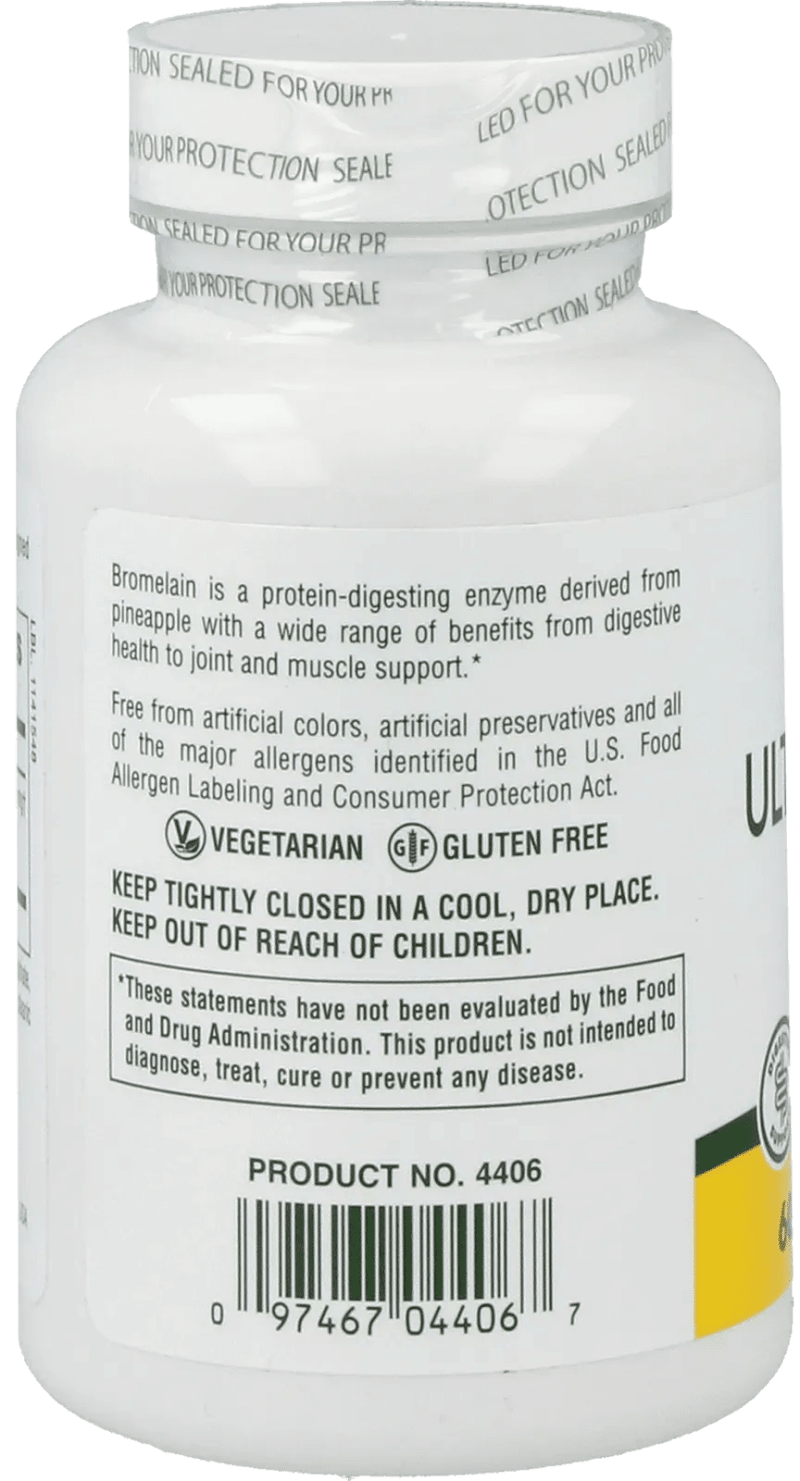 Ultra Bromelain - 60 tablets