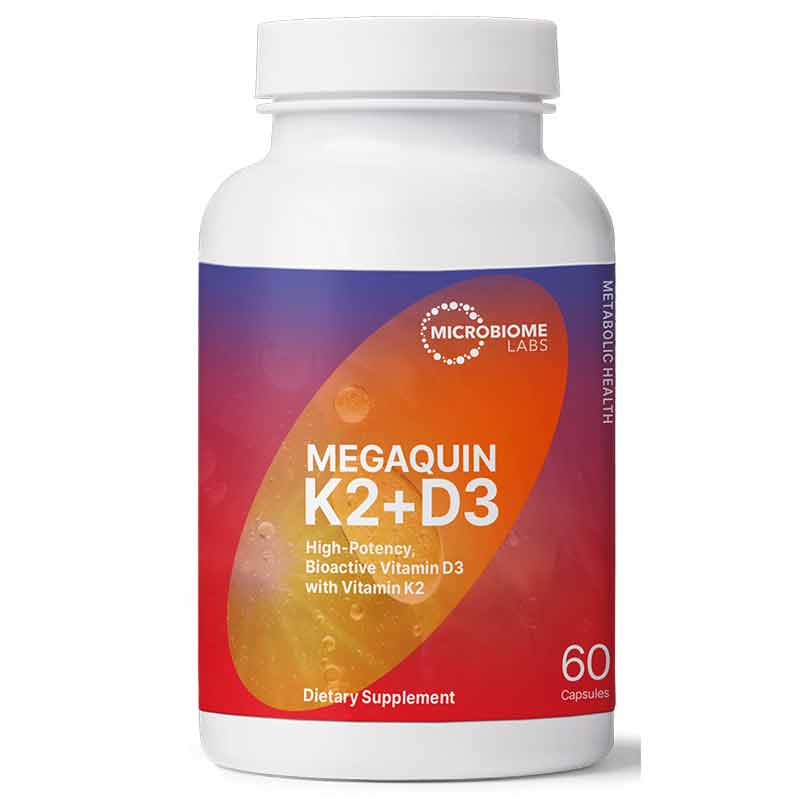 MegaQuin K2 D3 - 60 capsules