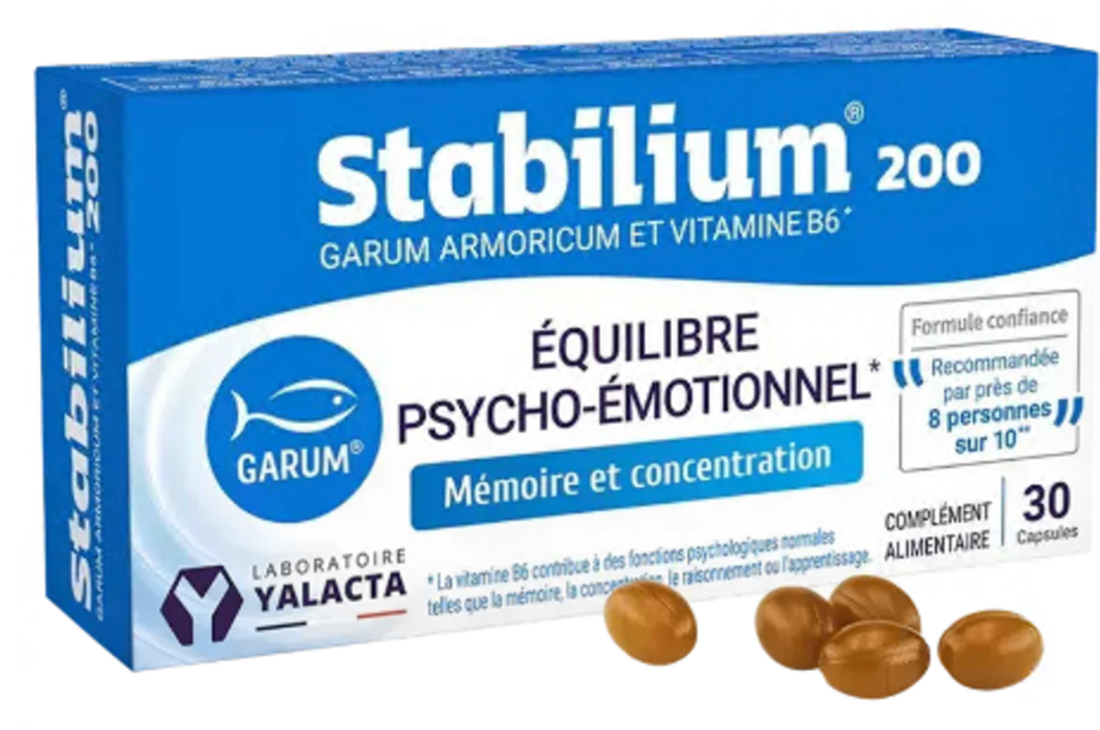 Stabilium® 200 - 30 softgels