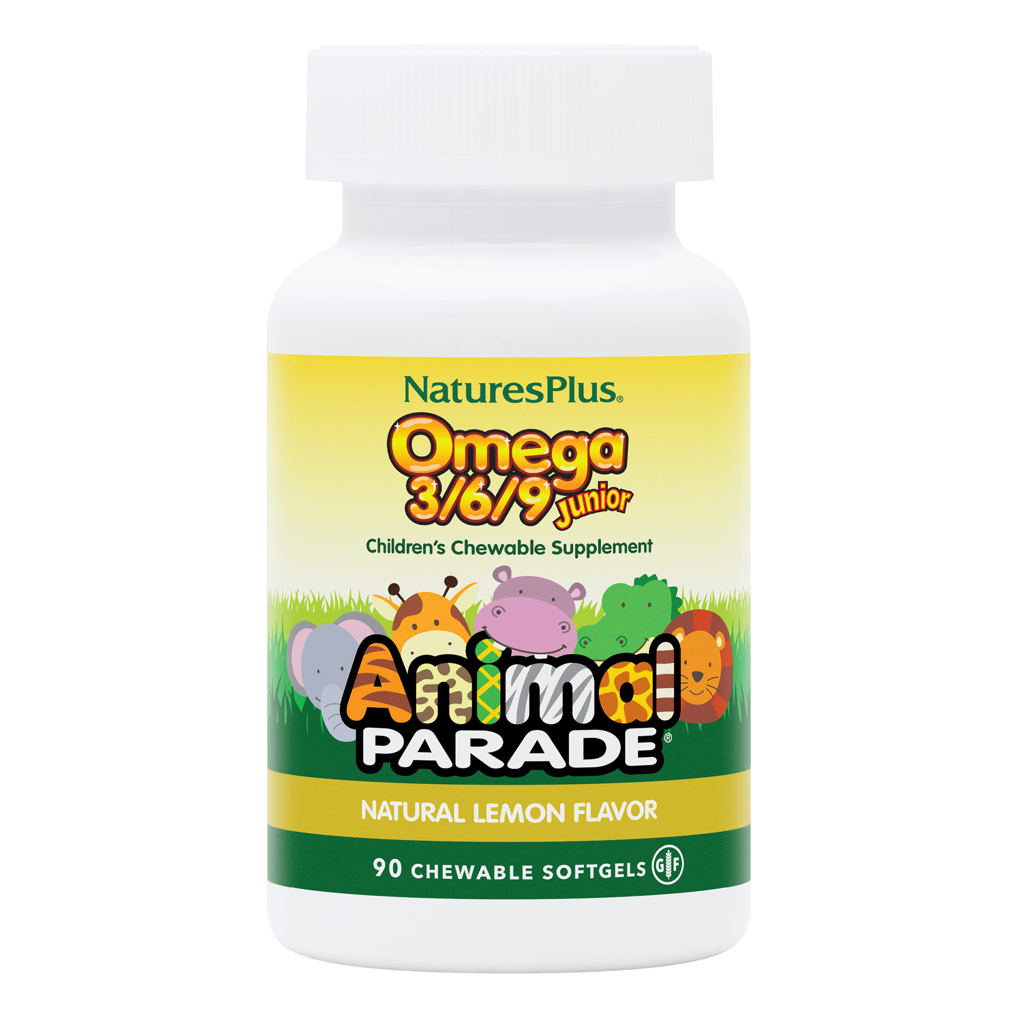 Animal Parade® Omega 3/6/9 - 90 chewables