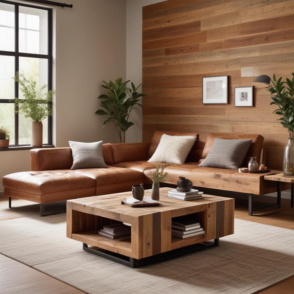 View of Reclaimed Wood Interior Design in Singapore: Sustainable Luxury for ...