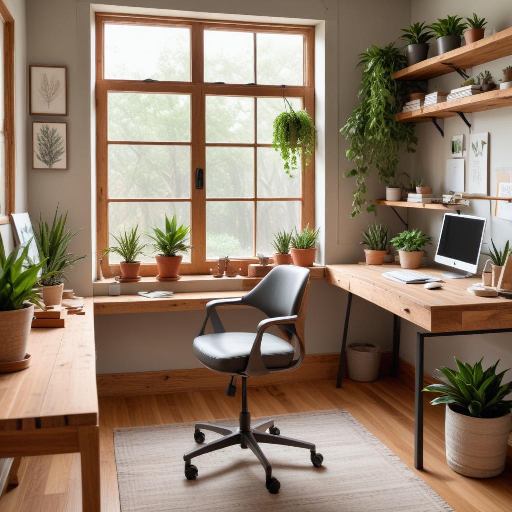 Picture of Eco Friendly Home Office Design: Sustainable Ideas for a Productive ...