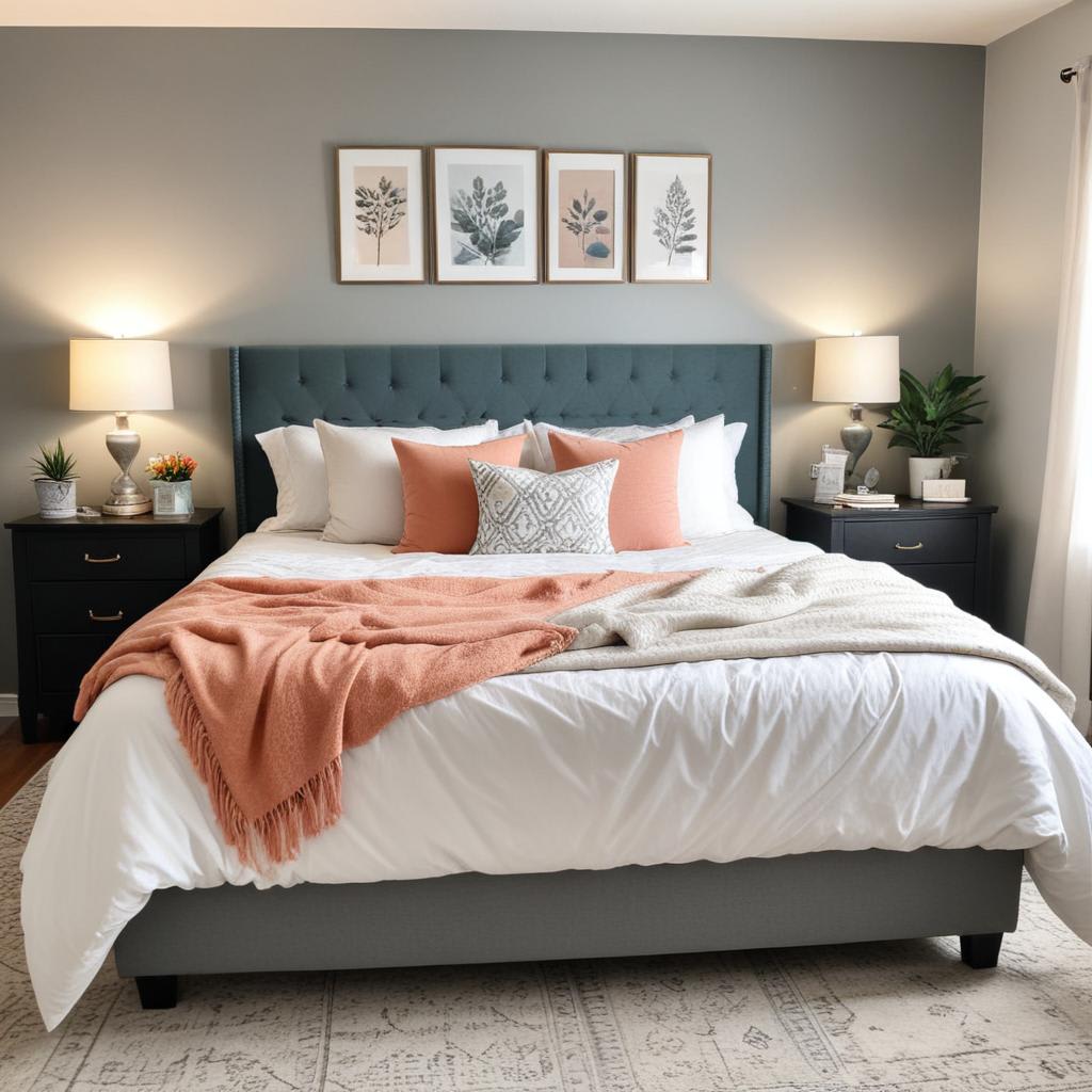 How to do a budget bedroom makeover in a small apartment?