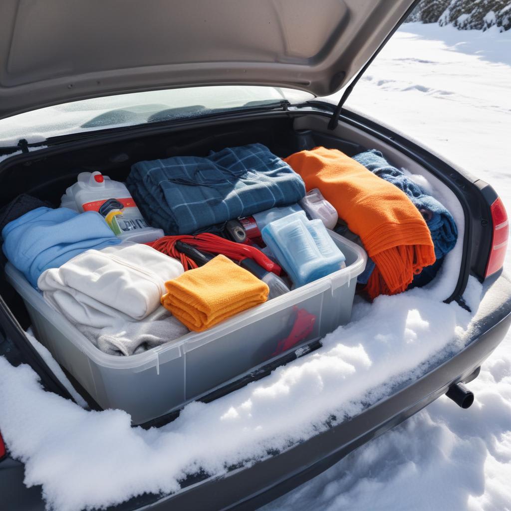 Ultimate winter road trip survival kit checklist