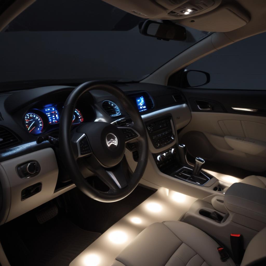 What is the best LED interior light kit without dashboard warnings?