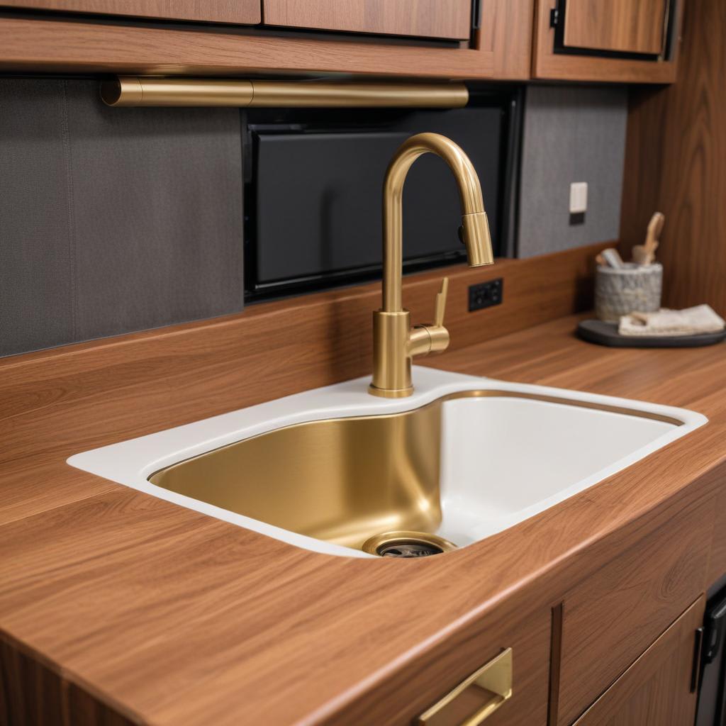 What are the best premium motorhome interior materials and finishes