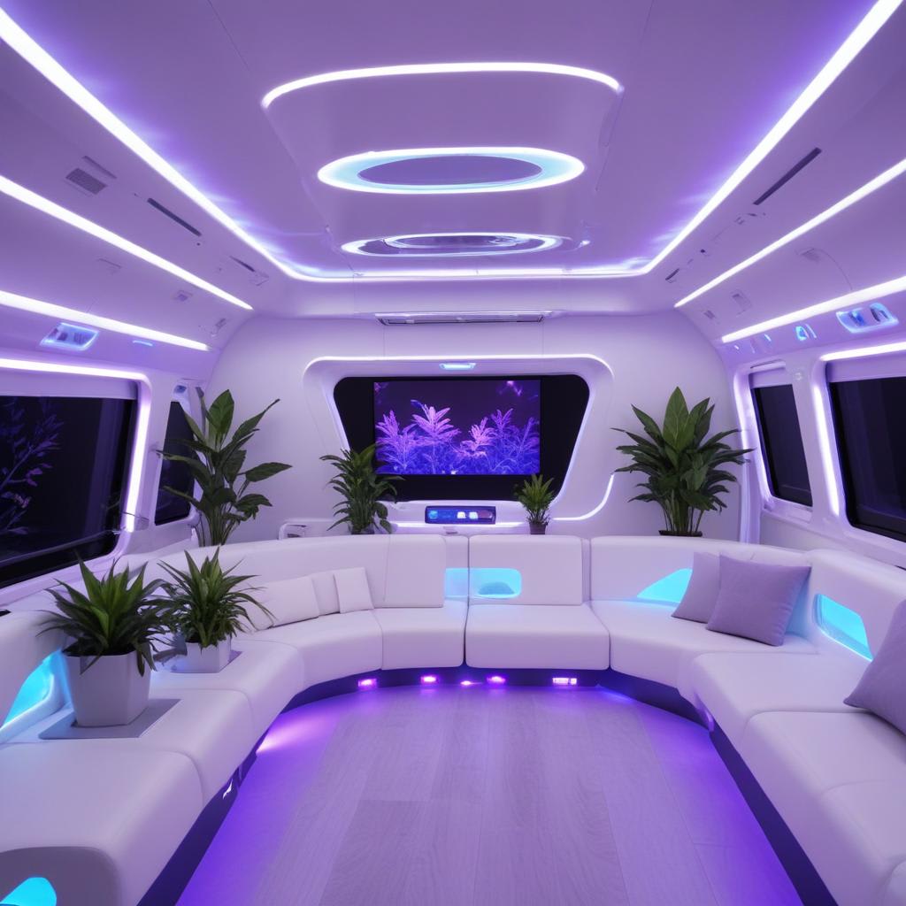 What are the futuristic luxury RV interior concepts for 2026