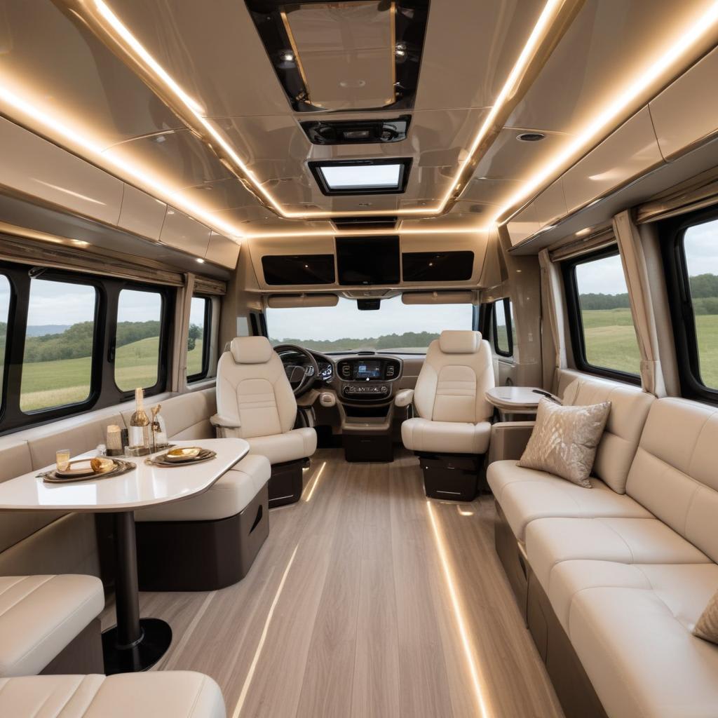 What are the high end luxury motorhome interior ideas for 2026