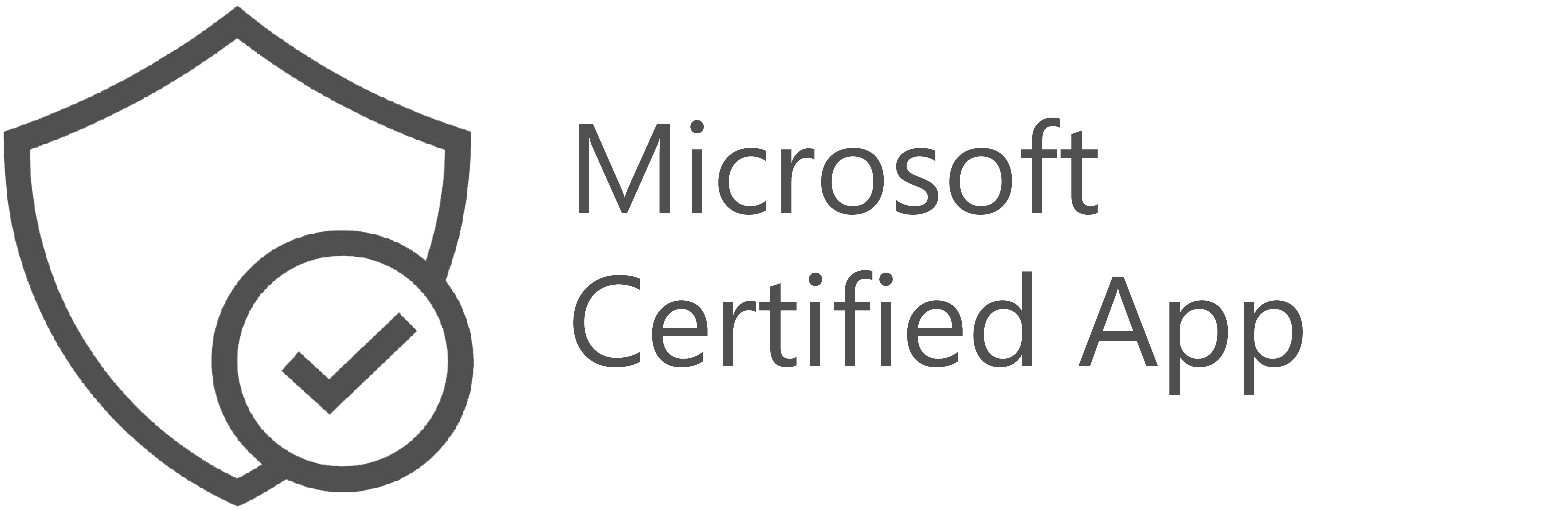 Microsoft Certified App