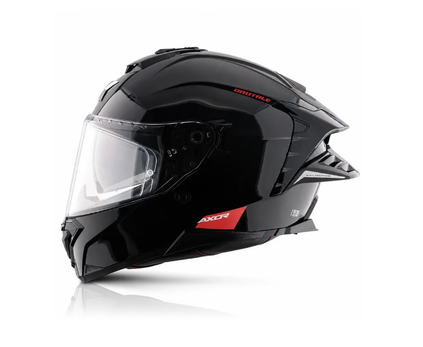 Brutale Solid Colors Dual Spoiler Helmet