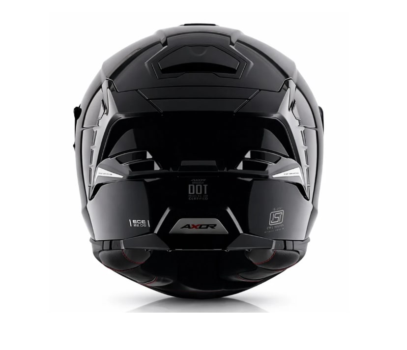 Brutale Solid Colors Dual Spoiler Helmet 7