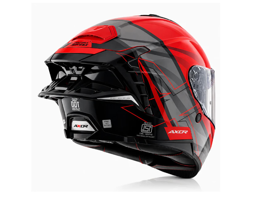 Axor Brutale Surges Dual Spoiler Helmet 6