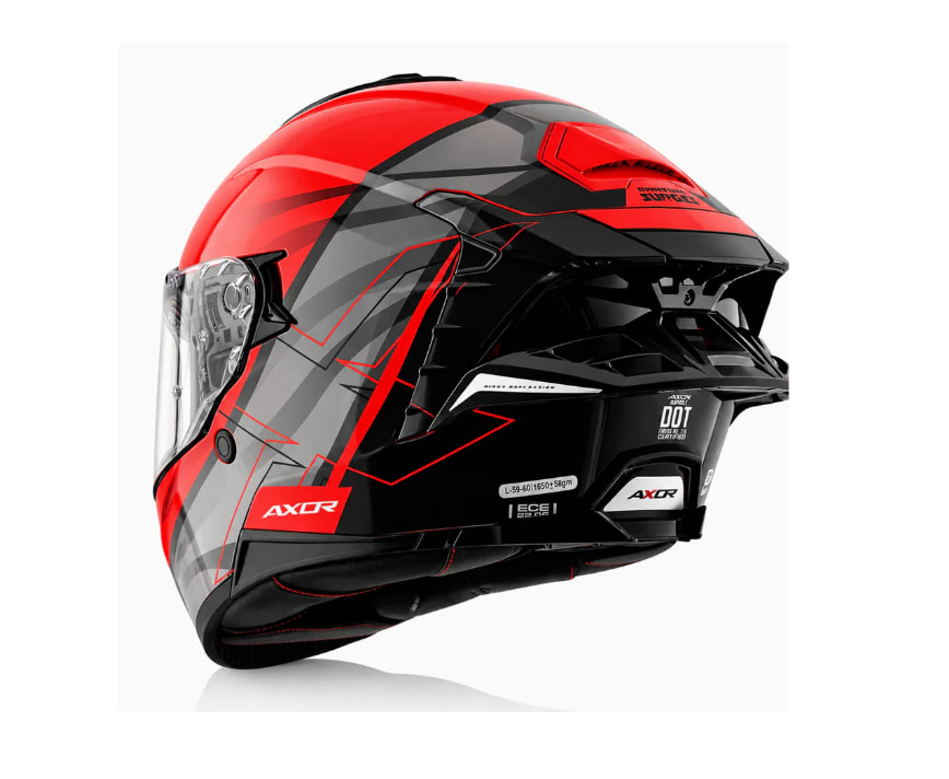Axor Brutale Surges Dual Spoiler Helmet 8
