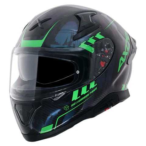 Axor Apex Gloss Carbon Small Checks Helmet 2