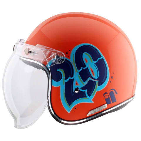 Retro Jet Sportz C13 Helmet 3