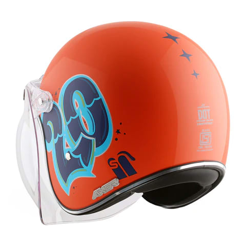 Retro Jet Sportz C13 Helmet 4