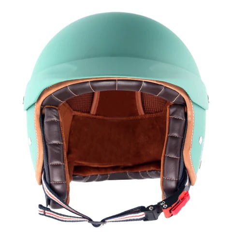 Retro Jet West Helmet with Peak 2