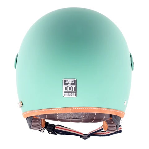 Retro Jet West Helmet with Peak 5