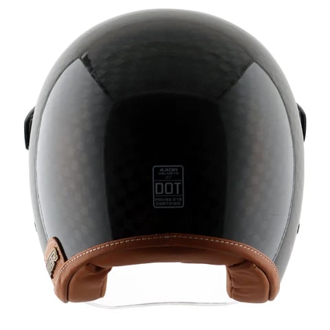 Axor Jet Carbon Big Checks helmet with bubble visor 5