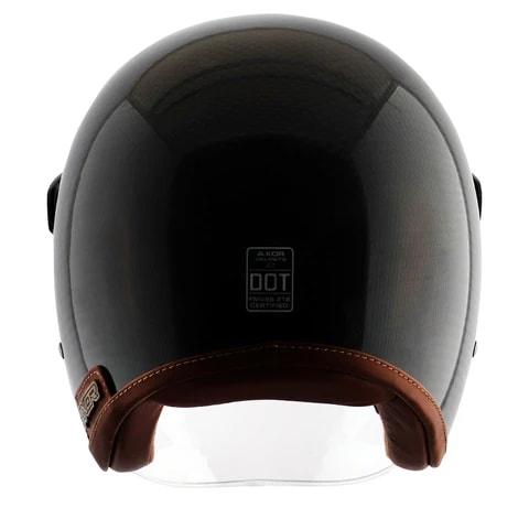 Axor Jet Carbon Small Checks helmet with Bubble Visor 5