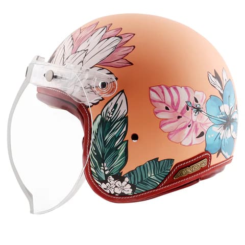 Axor Retro Jet Hawaii Women's Helmet 3