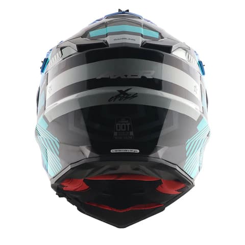 Axor X-Cross Dual Visor Gambling Helmet 5