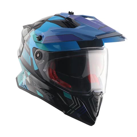 Axor X-Cross Dual Visor Gambling Helmet 8