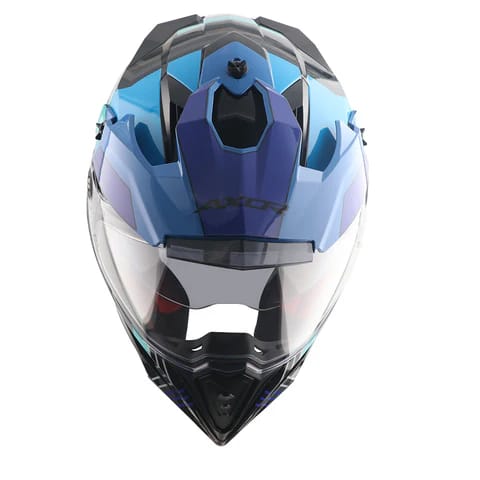 Axor X-Cross Dual Visor Gambling Helmet 9