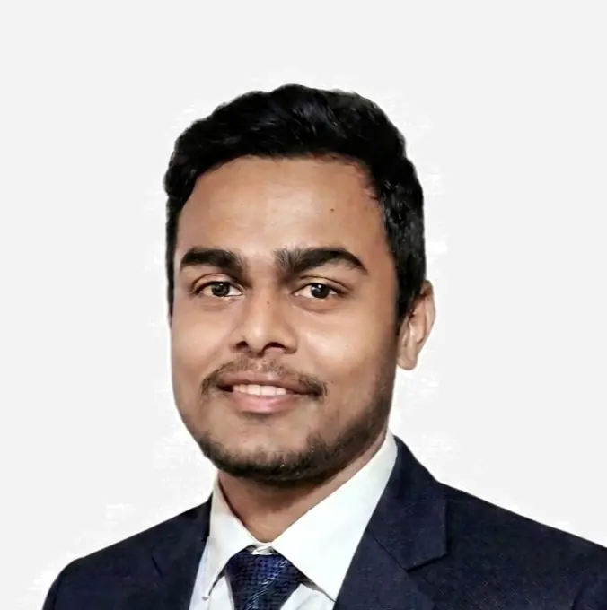 Professional headshot of Sourav Halder, Co-Founder