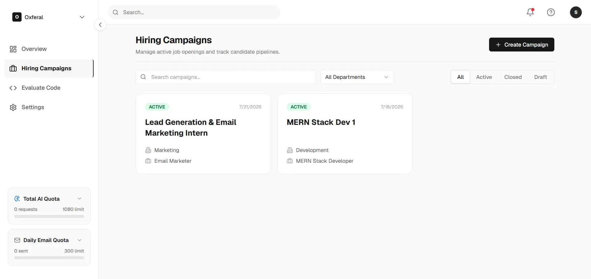 Akasha Dashboard