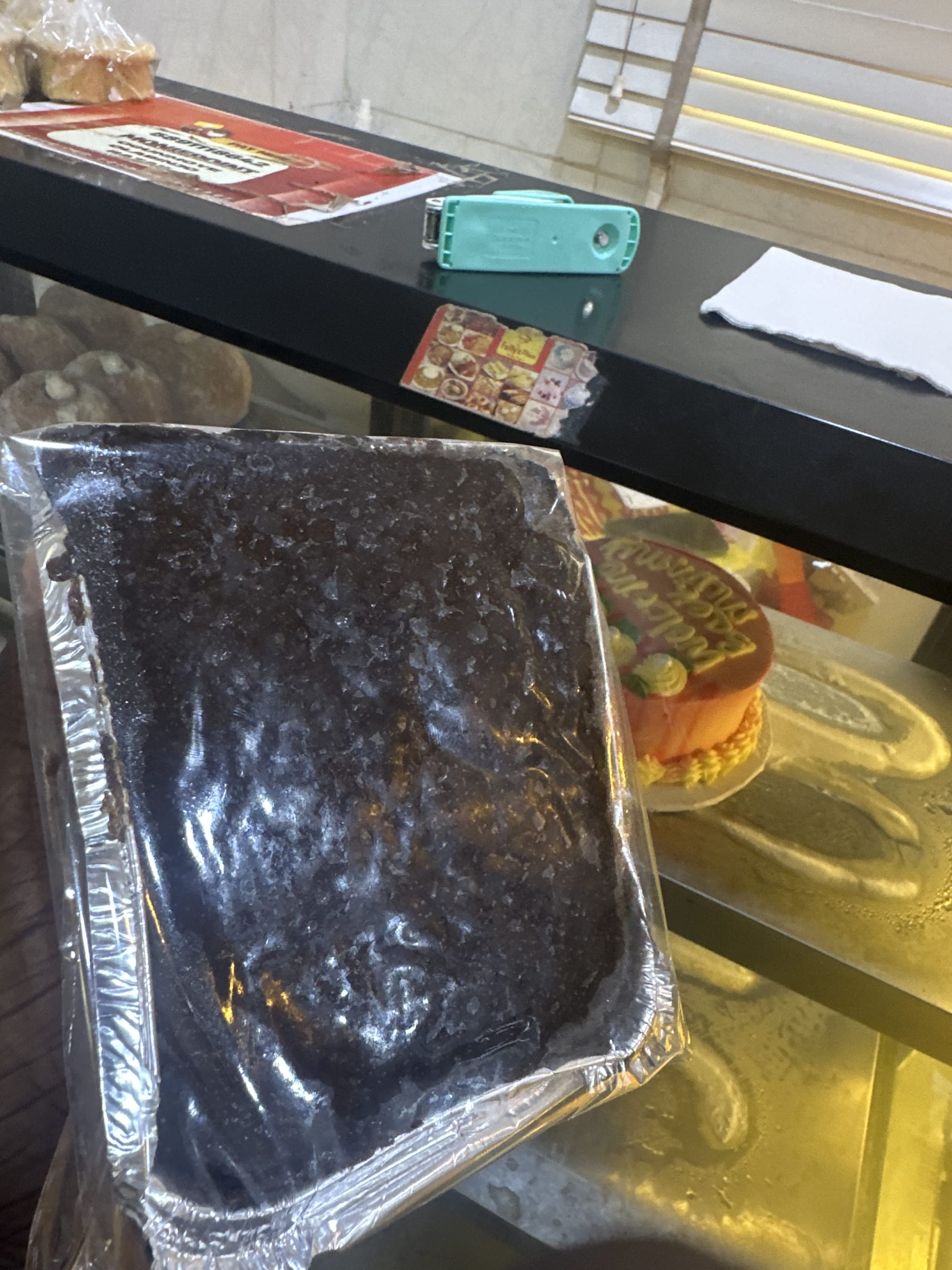 Foil cake Chocolate