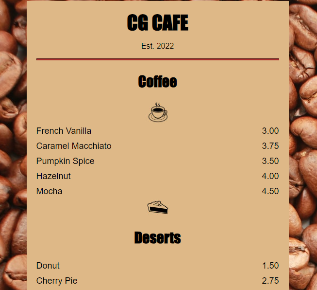 CG Cafe