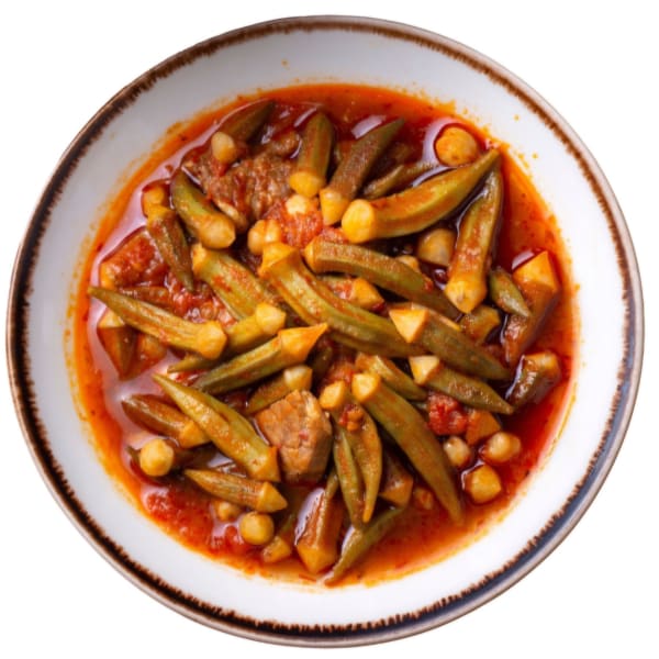 وجبة بامية