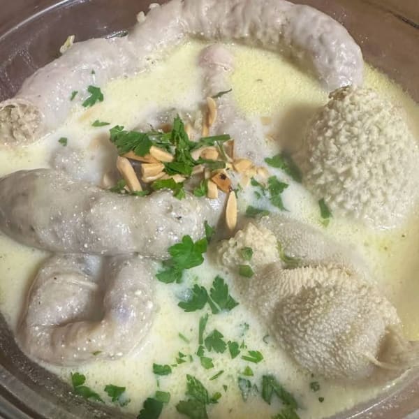 فوارغ وكرشات  باللبن