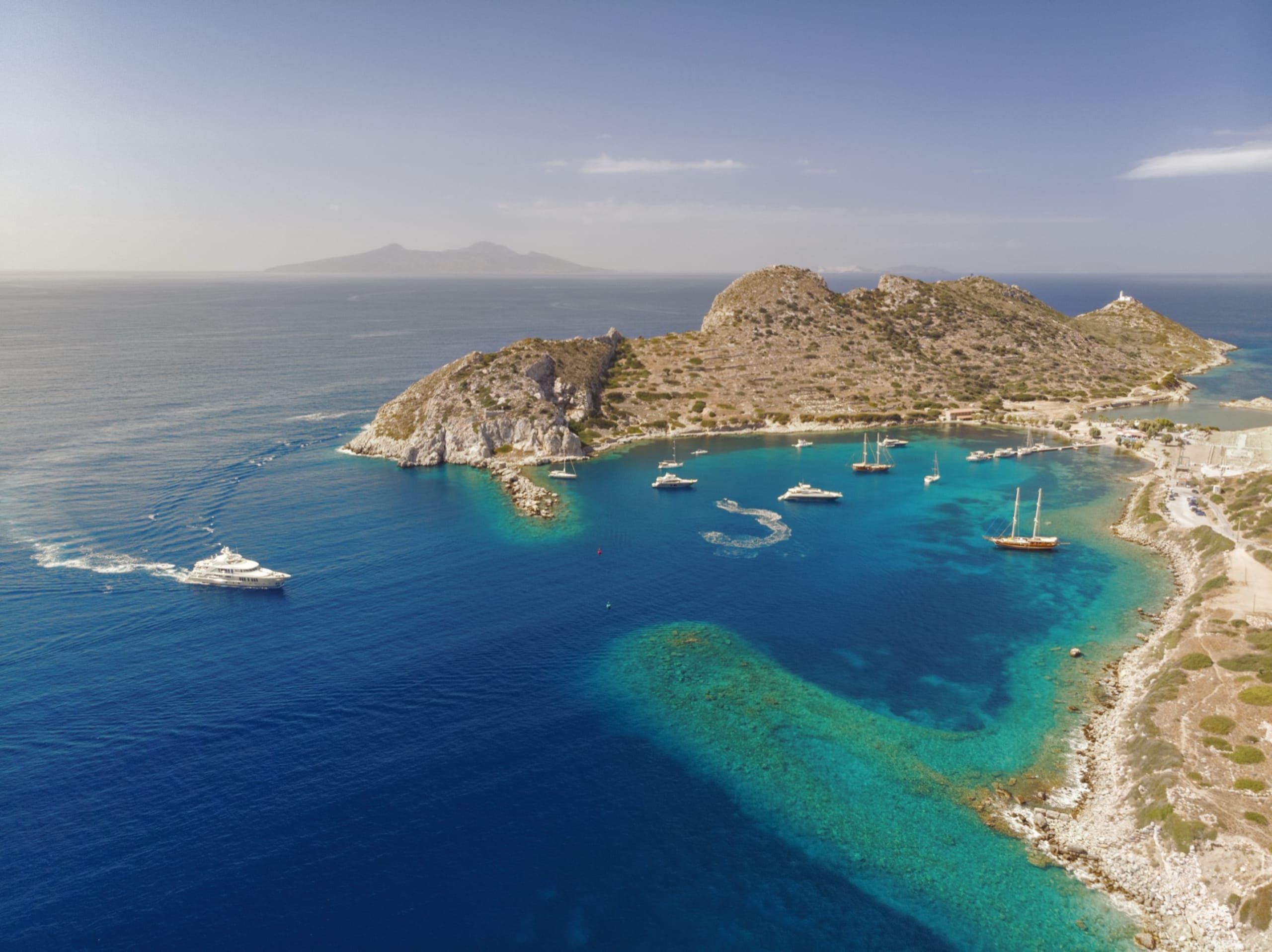 Knidos or Cnidus was a Greek city of ancient Caria and part of the Dorian Hexapolis, in south-western Asia Minor, modern-day Turkey. It was situated on the Datça peninsula, which forms the southern side of the Sinus Ceramicus, now known as Gulf of Gökova.