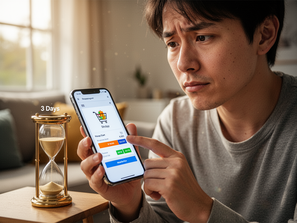 The 3-Day Rule to Stop Impulse Shopping