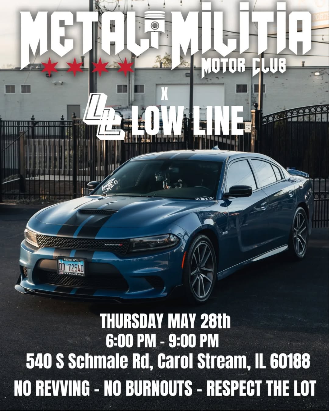 Metal Militia Motor Club x Low Line