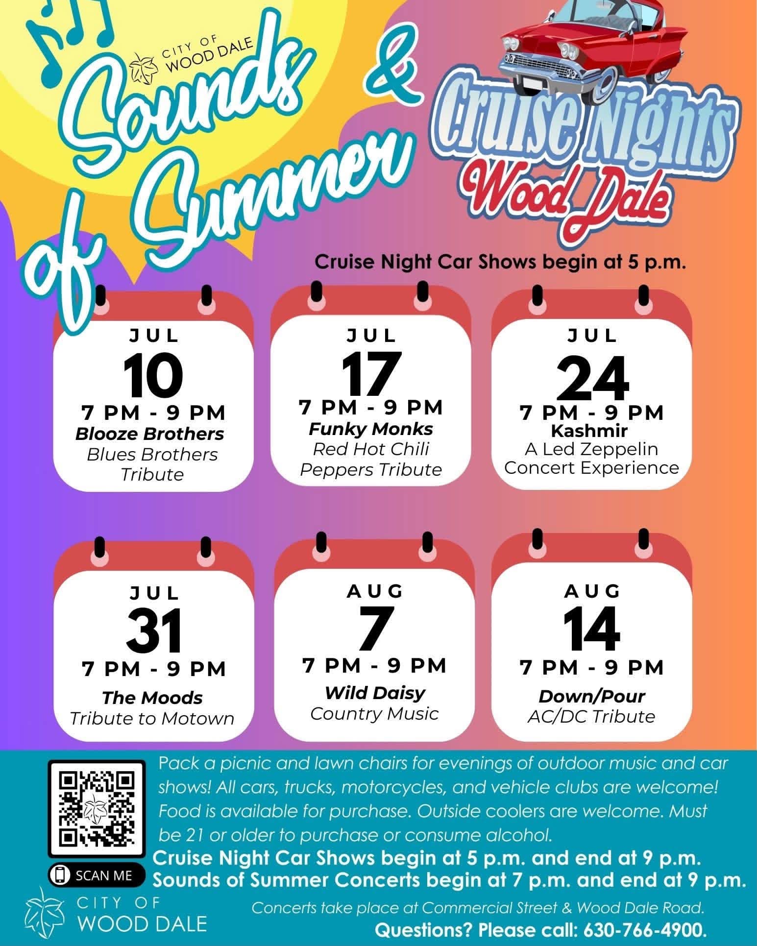 Sounds Of Summer Cruise Nights 