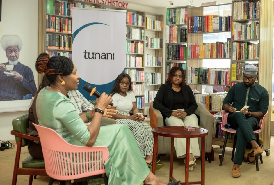 Panelists discussing literacy and indigenous languages at the forum