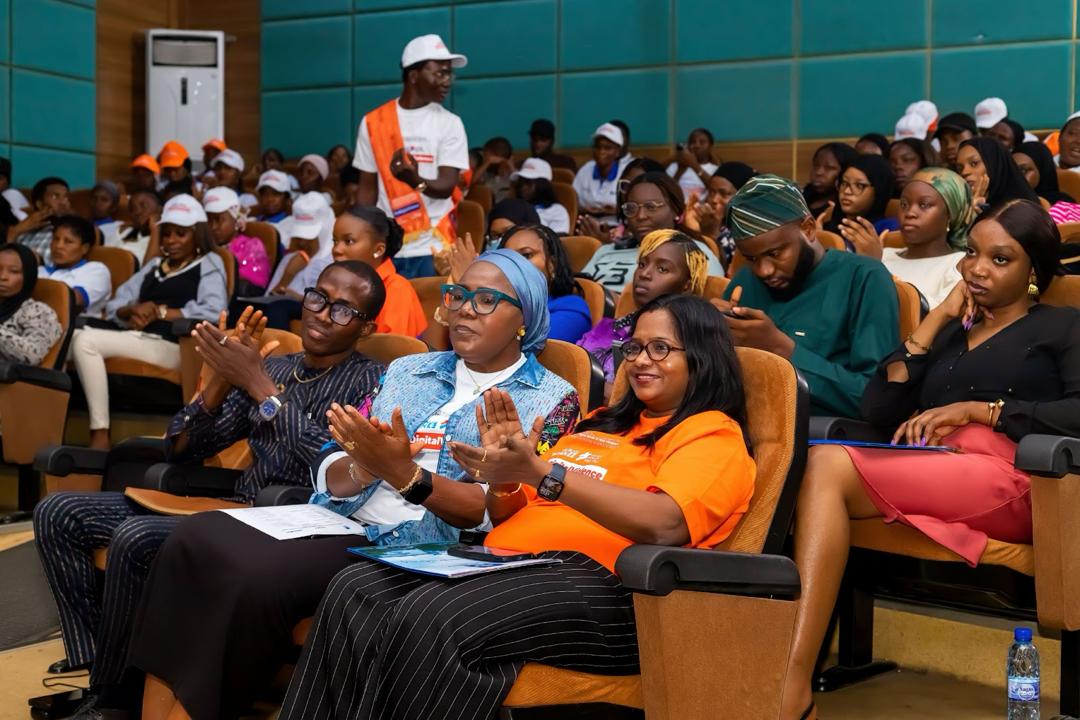 Expert panel responding to student questions at the forum