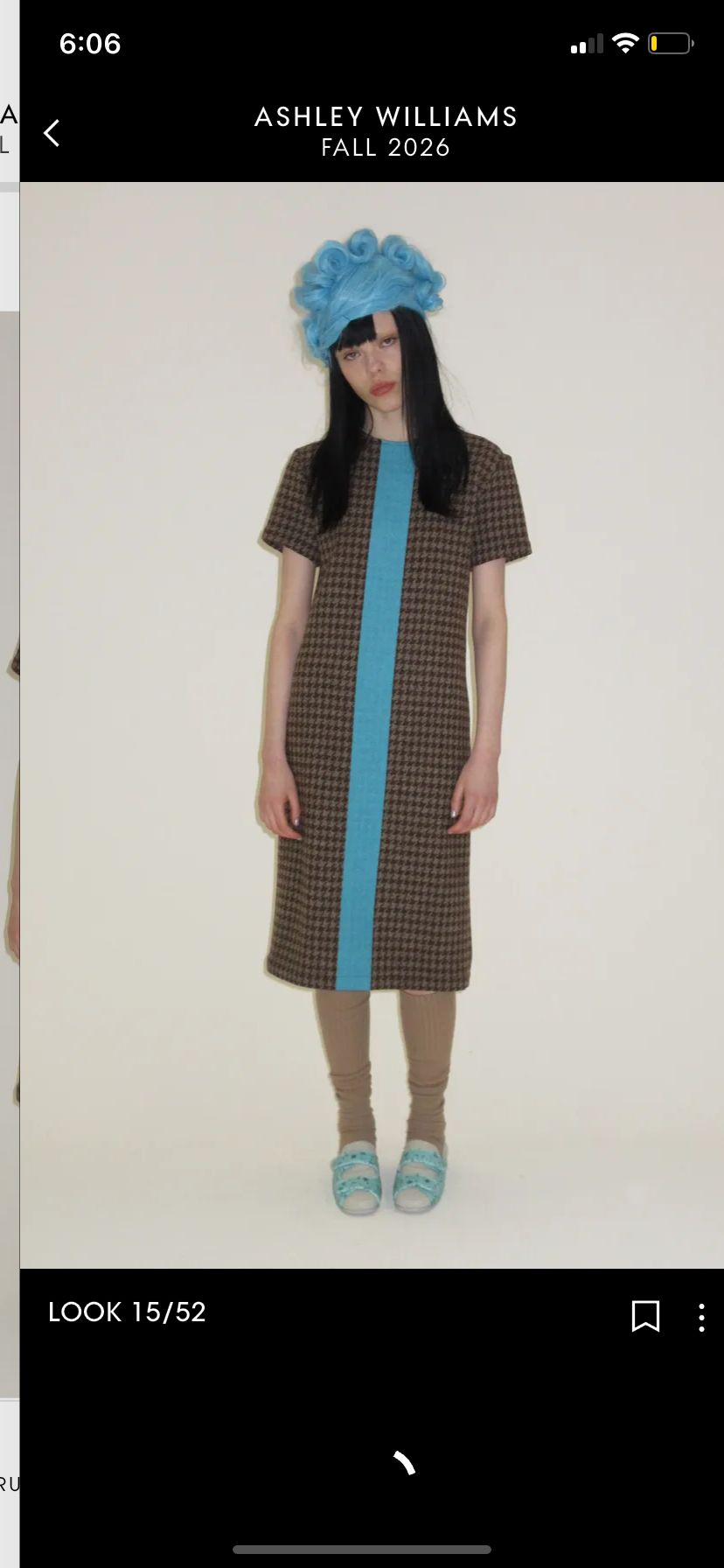 Print design work — textile piece 24