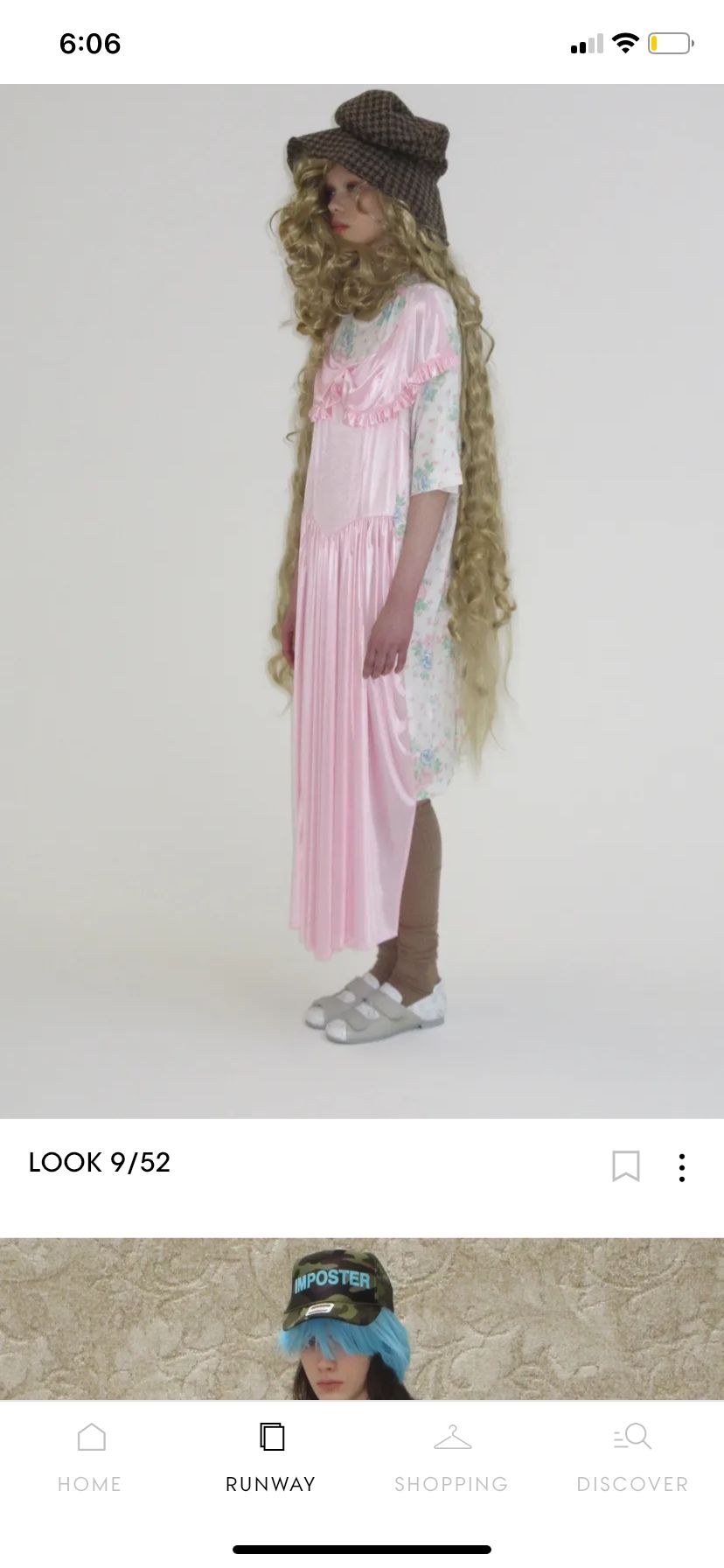 Print design work — textile piece 19