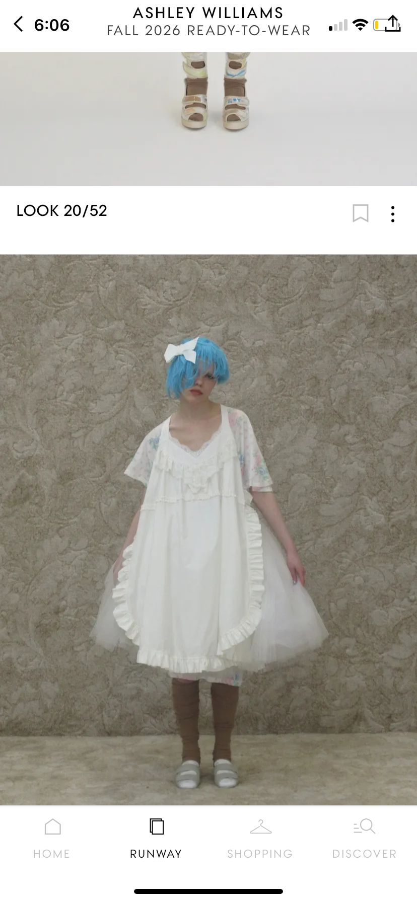 Print design work — textile piece 18